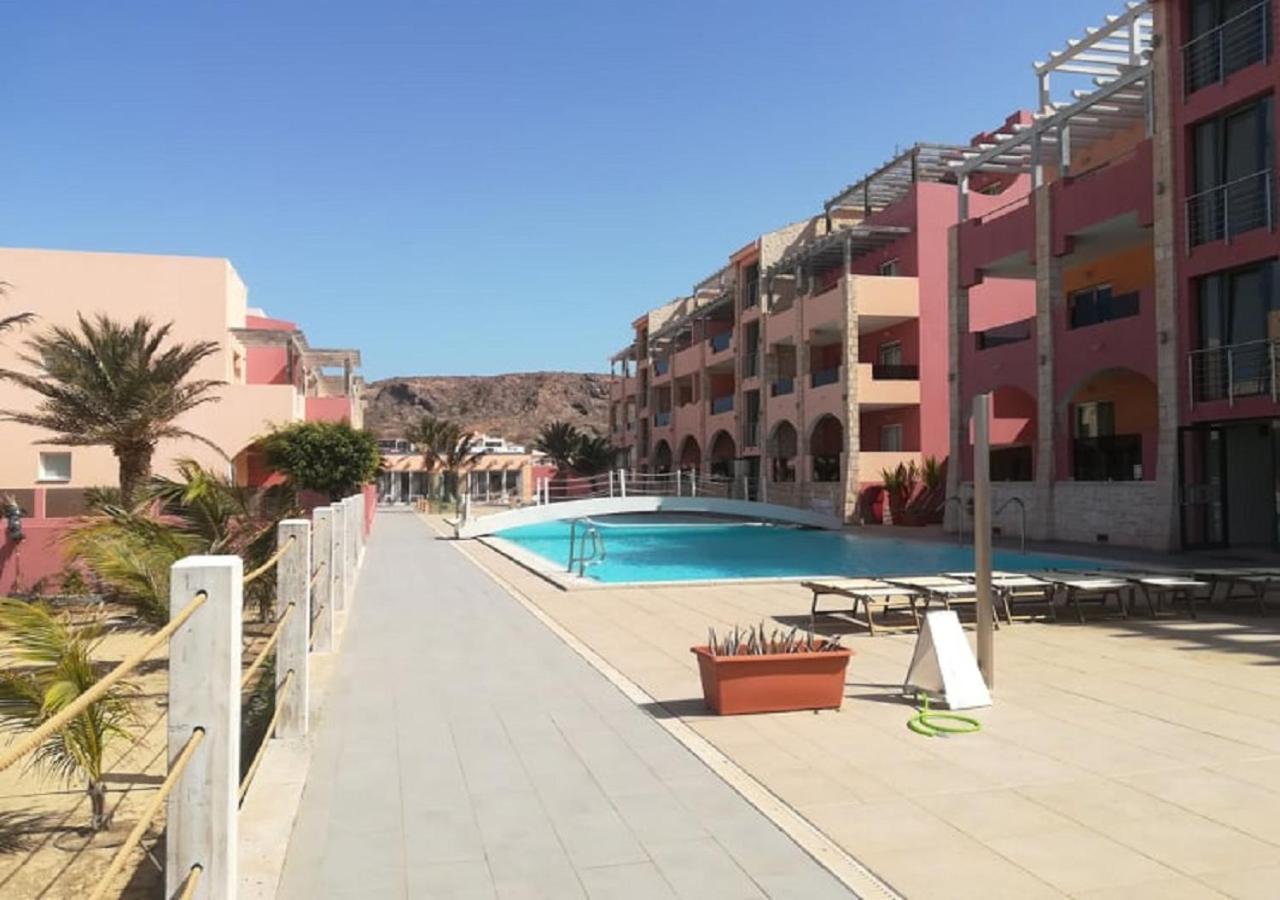 סאל ריי Residence Por Do Sol, Praia Cabral, Boa Vista, Cape Verde, Free Wi-Fi מראה חיצוני תמונה