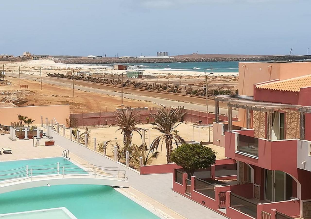 סאל ריי Residence Por Do Sol, Praia Cabral, Boa Vista, Cape Verde, Free Wi-Fi מראה חיצוני תמונה