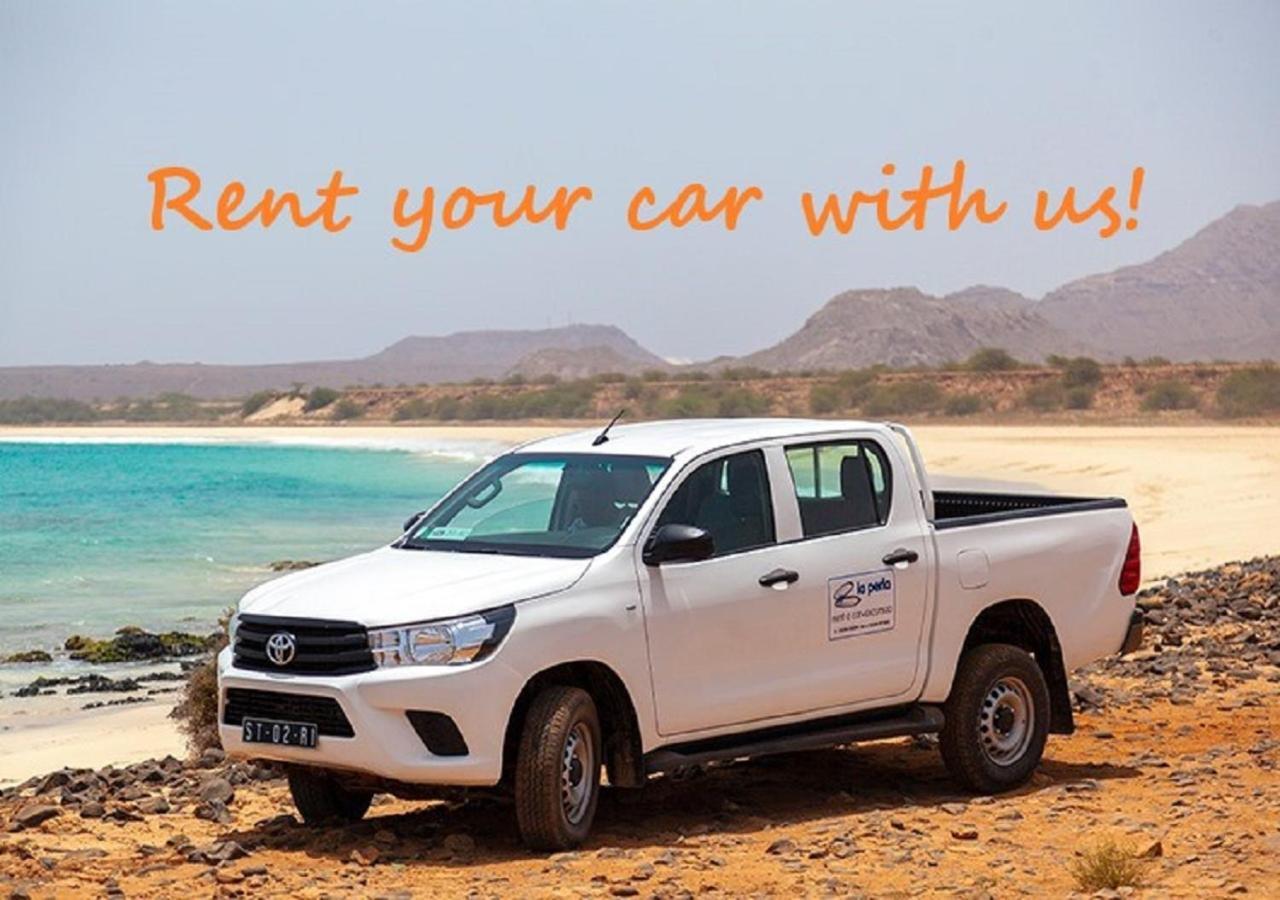 סאל ריי Residence Por Do Sol, Praia Cabral, Boa Vista, Cape Verde, Free Wi-Fi מראה חיצוני תמונה