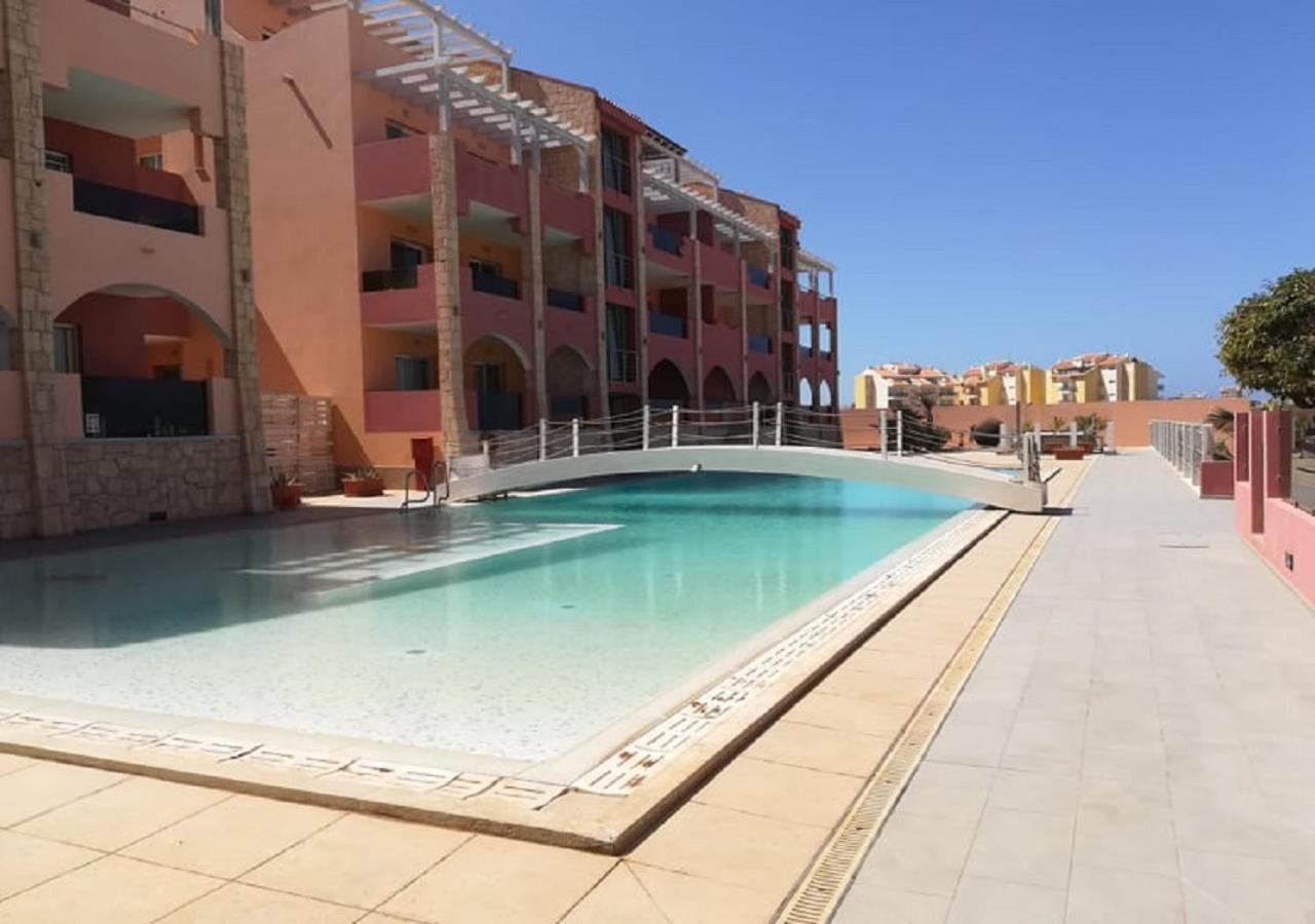 סאל ריי Residence Por Do Sol, Praia Cabral, Boa Vista, Cape Verde, Free Wi-Fi מראה חיצוני תמונה