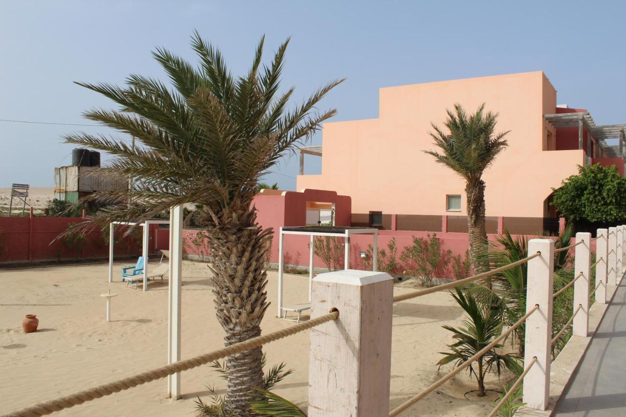 סאל ריי Residence Por Do Sol, Praia Cabral, Boa Vista, Cape Verde, Free Wi-Fi מראה חיצוני תמונה